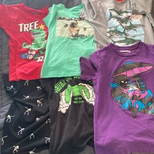 Bundle of 6 boys shirts size 8